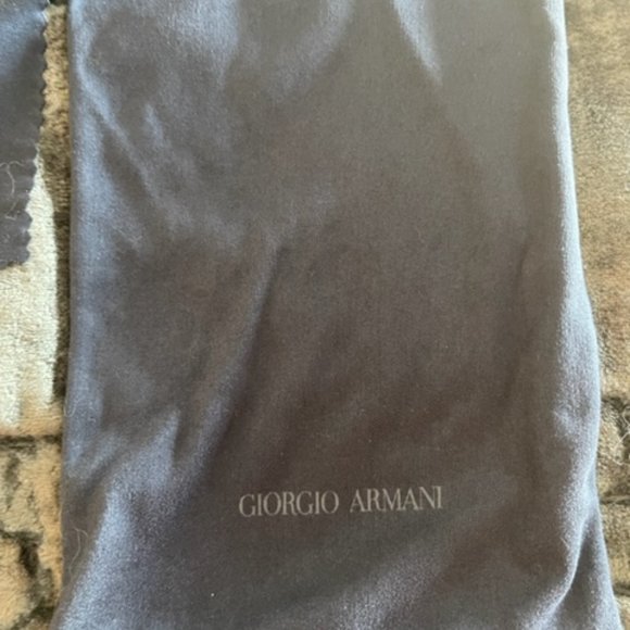 GIORGIO ARMANI Empty Eyeglasses & Sunglasses Zippered Hard Case - Picture 5 of 6